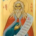 Prophet Zacharias, der Vater des Vorläufers