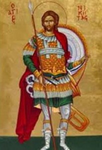 Großmartyrer Nikitas, Symeon von Thessaloniki