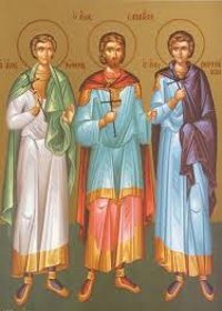 Martyrer Trophimos, Sabbatios und Dorymedon