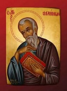 Apostel Philemon, Martyrerin Cecilia