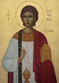 Stephanos, der erste Martyrer, Theodoros, der Beschriftete