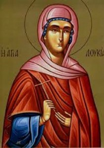 Evstratios, Avxentios und die anderen Martyrer, Lukia