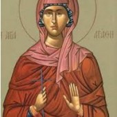 Martyrerin Agathe, Polyefktos von Konstantinopel, Theodosios von Skopelos