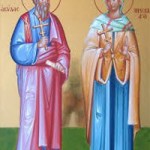 Apostel Akylas und Priskilla, seliger Martinianos, Evlogios von Alexandrien