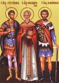 Martyrer Evtropios, Kleonikos, Basiliskos