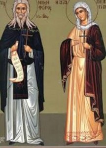 Sonntag der Myrontragenden Frauen, alle in Thessaloniki leuchtende Heilige