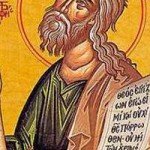 Prophet Jeremiah, selige Isidora