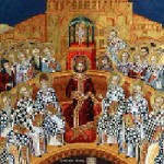 Die heiligen 318 Väter des 1. Ökumenischen Konzils, seliger Symeon