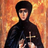 Martyrerin Theodosia aus Konstantinopel