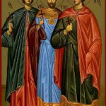 Leontios von der Insel Aegina, Martyrer Hypatios, Theodoulos, Aetherios