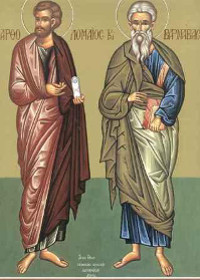 Apostel Bartholomaios und Barnabas, Fest der Gottesgebärerin „Axion estin“, Loukas, Erzbischof von Krim