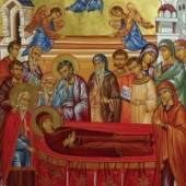 Entschlafen der heiligen Anna, Diakonin Evpraxia, Gedenken des 5. Ökumenischen Konzils