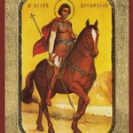 Großmartyrer Prokopios, Theophilos von Zichni, der myronströmende