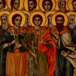 Die in Nikopolis von Armenien getöteten 45 Martyrer, Grigorios Bischof von Assos