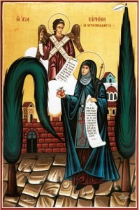 Apostel und Diakone Próchoros, Nikánor, Tímon, Parmenás, Irini Chrysovalántou