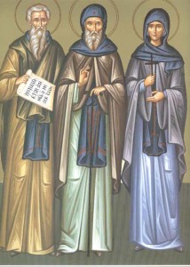 Selige Dalmatos, Faustos und Isaakios, Theodora von Thessaloniki