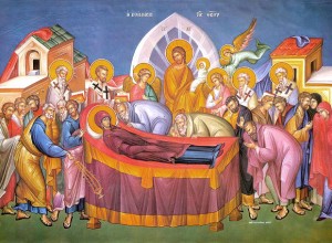 12 Matthäussonntag, Festabschluss der Entschlafung der Allheiligen Gottesmutter, Martyrerpriester Eirinäos