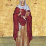 Apostelgleiche Thekla, Siluan der Athonit, Auffindung der Ikone der Panagia Myrtidiotissa