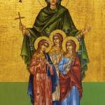 Martyrerinnen Pistis, Elpida, Agapi und ihre Mutter Sofia