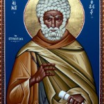 Seliger Moses der Äthiopier, Martyrer Diomidis und Lavrentios