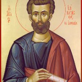 Apostel Jakobos, Sohn des Alphaios, selige Andrónikos und Athanasia