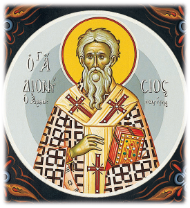 Dionysios, der Areopagit, Martyrerin Damaris, Martyrer Theogenis