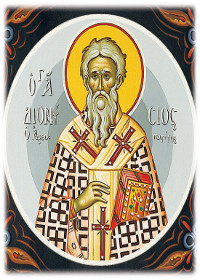 Dionysios, der Areopagit, Martyrerin Damaris, Martyrer Theogenis