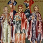 Martyrer Akindynos, Pigasios, Aphthonios Elpidophoros & Anembodistos