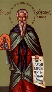 Seliger Stéphanos der Neue, der Bekenner, Martyrer Eirínarchos