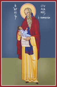 Seliger Alýpios der Kionite, Níkon "Metanoíte", Stylianós der Paphlagone