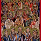 Sonntag der heiligen Vorfahren, die fünf Martyrer von Kappadokien, Martyrerjungfrau Lukia