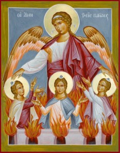 Prophet Daniel und die drei Jünglinge, Dionysios von Ägina