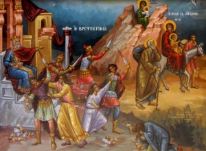Die von Herodes geschlachteten Säuglinge, seliger Markellos