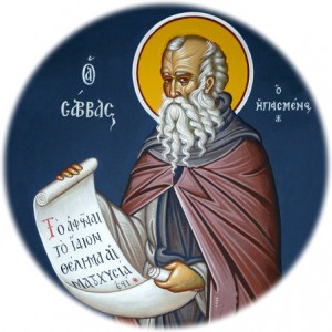 Seliger Sábbas, der Geheiligte, Martyrer Diogenis