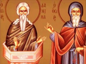 Daniel und Lukas der Neue, die Styliten