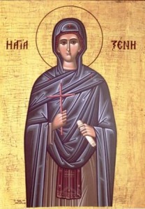 14. Lukassonntag, selige Xeni, Neophytos, der Klausner