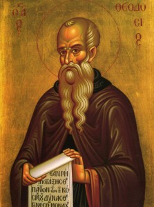 Seliger Theodosios, der Koinobiarch