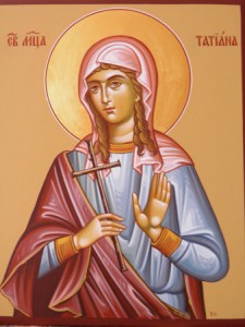 Martyrer Tatianí, Evthasía, Mertios