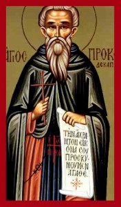Prokopios von Dekapolis, Stephanos der Altenpfleger