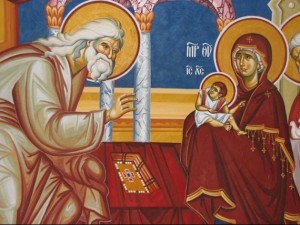 Begegnung des Erretters Christus (Darstellung des Herrn)