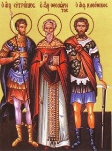 Martyrer Evtropios, Kleonikos, Basiliskos