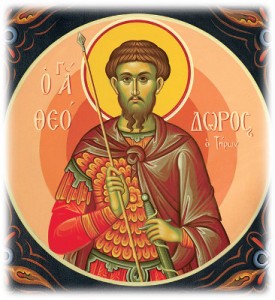 Martyrer Chrysanthos & Dareia, das Kollyba-Wunder des heiligen Theodoros Tyron