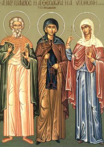Klaudios, Diodoros und andere fünf Martyrer