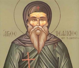 Όσιος Ισαάκιος ο Ομολογητής ηγούμενος Μονής Δαλμάτων