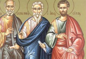 Apostel Silas, Siluanos, Kriskis, Epainetos und Andronikos