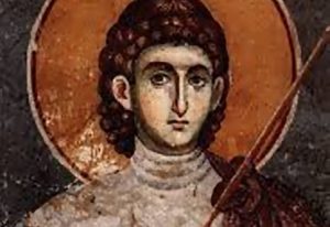 Großmartyrer Prokopios, Theophilos von Zichni, der Myronströmende