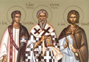 Erzdiakon Laurentios, Xystos Papst von Rom, Hippolyt