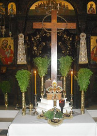 Die Erhöhung des ehrbaren Kreuzes, Gedenken des 6. Ökumenischen Konzils