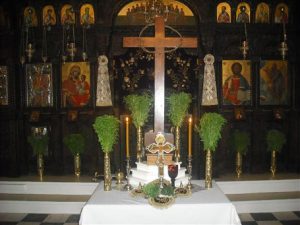 Die Erhöhung des ehrbaren Kreuzes, Gedenken des 6. Ökumenischen Konzils
