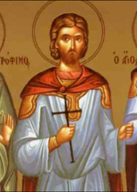 Martyrer Trophimos, Sabbatios, Dorimedon